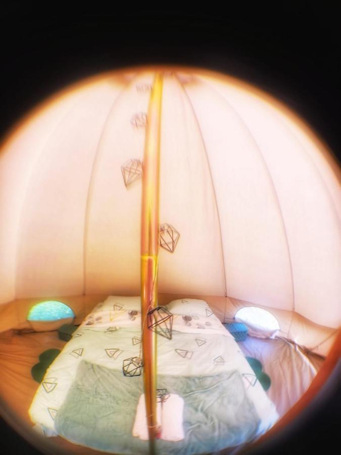 Luna Rock Glamping Brezoi - Blue Scai المظهر الخارجي الصورة