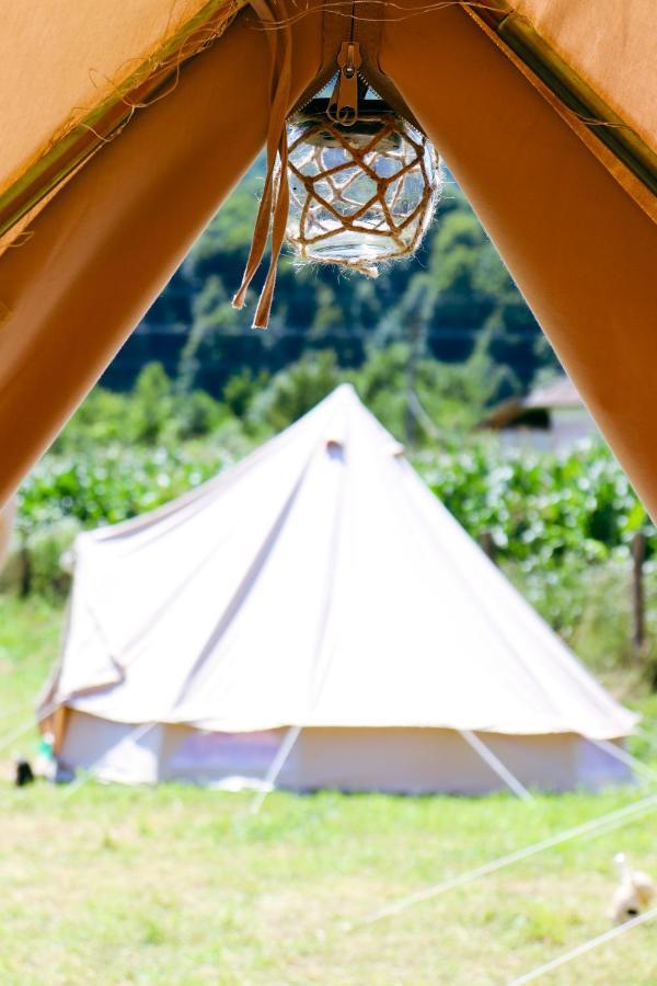 Luna Rock Glamping Brezoi - Blue Scai المظهر الخارجي الصورة