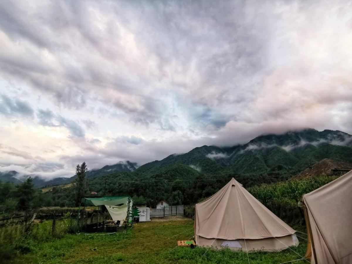 Luna Rock Glamping Brezoi - Blue Scai المظهر الخارجي الصورة