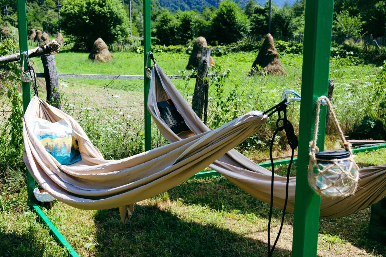Luna Rock Glamping Brezoi - Blue Scai المظهر الخارجي الصورة