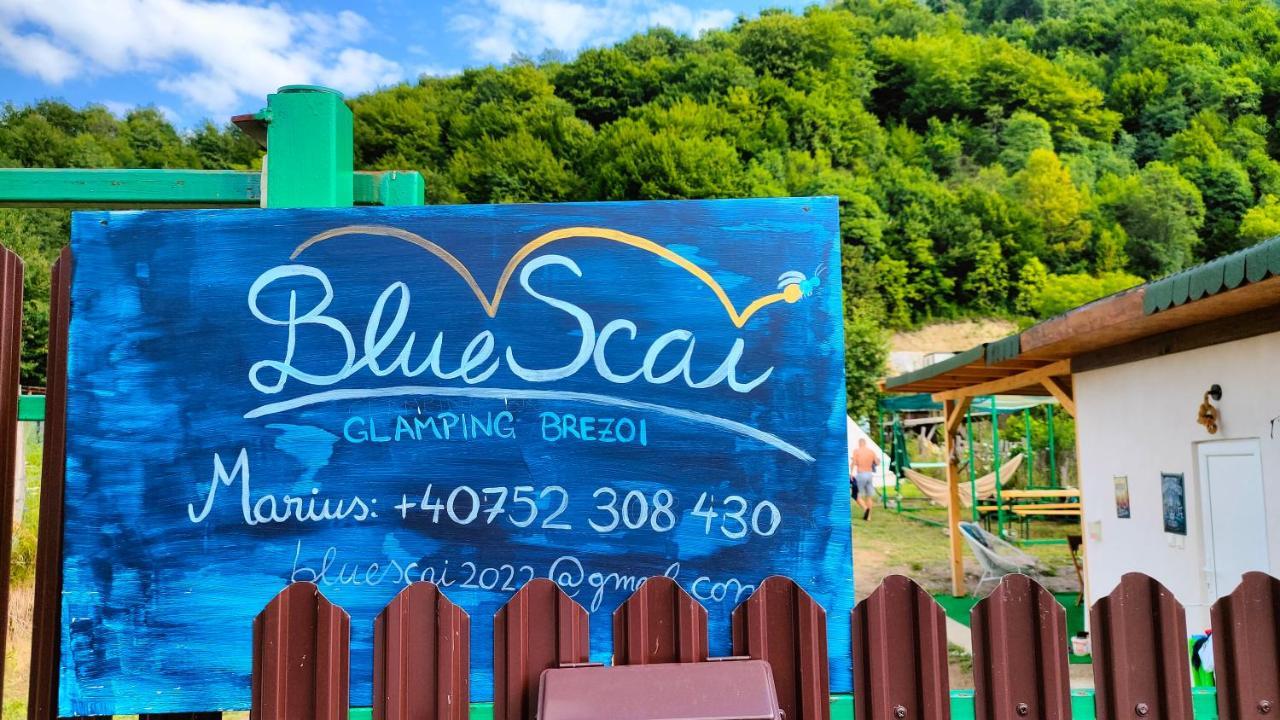 فندق Luna Rock Glamping Brezoi - Blue Scai المظهر الخارجي الصورة